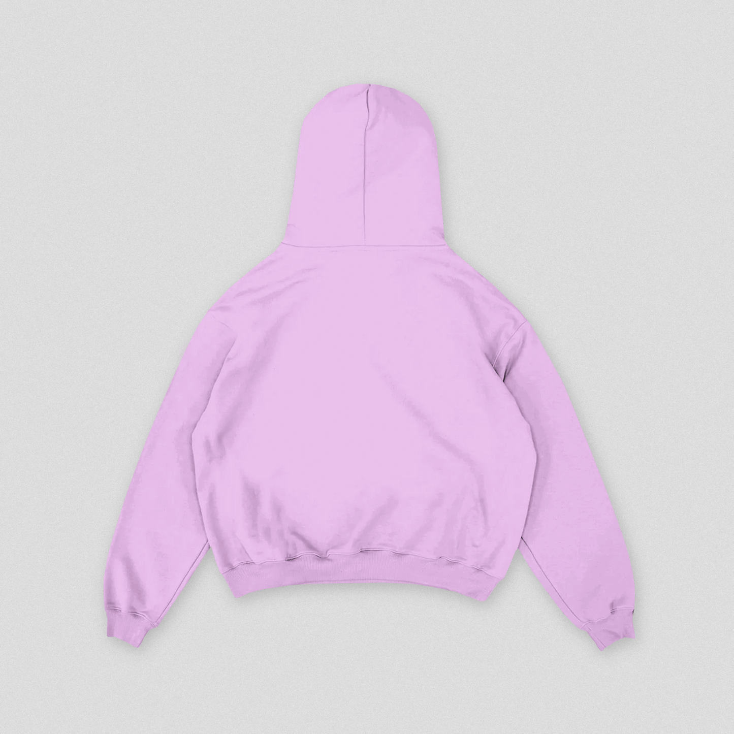 JUSTOVER BASIC HOODIE PINK